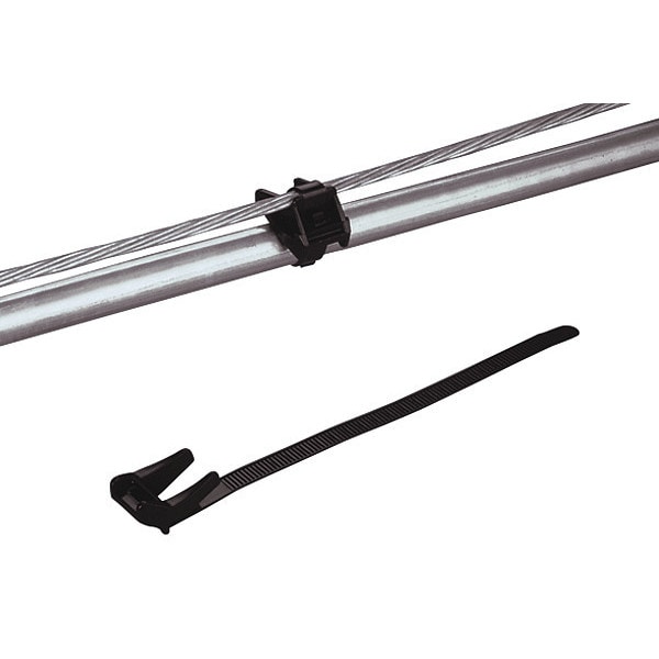 Panduit Aerialsuprttie, 10", Wrpoly, Bl, PK100 - AST25-5-C100