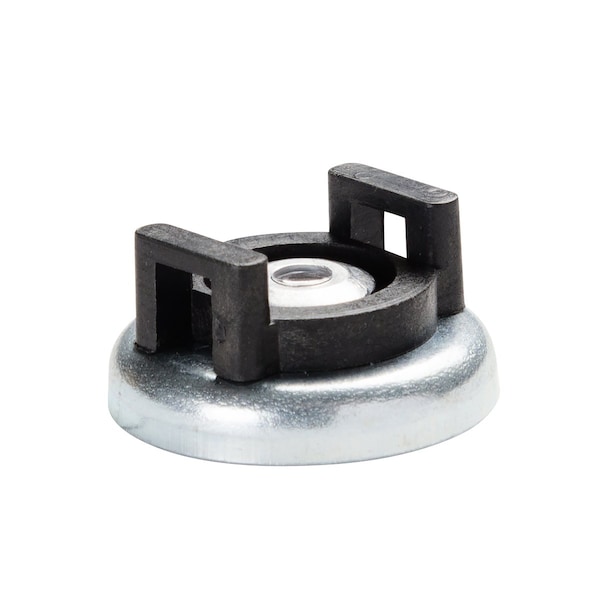 Winnie Industries 26 lb Magnetic Cable Tie Mount, UV Black, 100PK - WMAG26CTUV