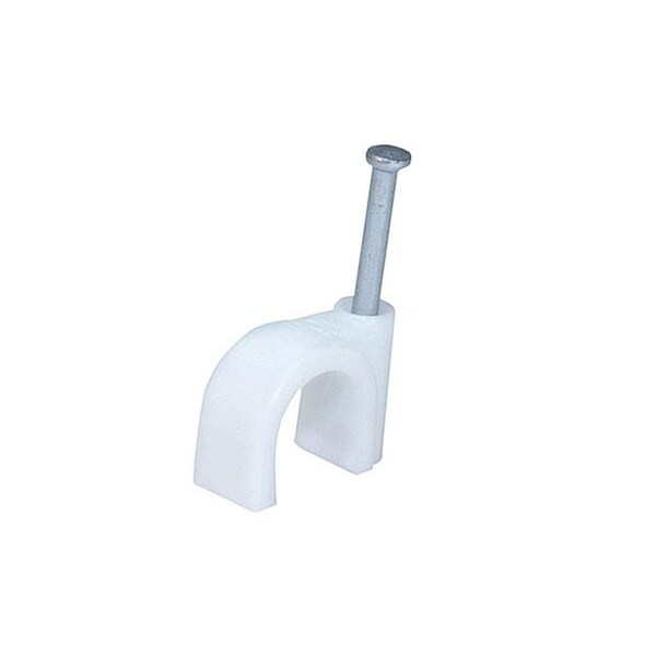 Monoprice Cable Clip, 10 mm Bundle Dia., 17 mm L, 100 PK - 5834
