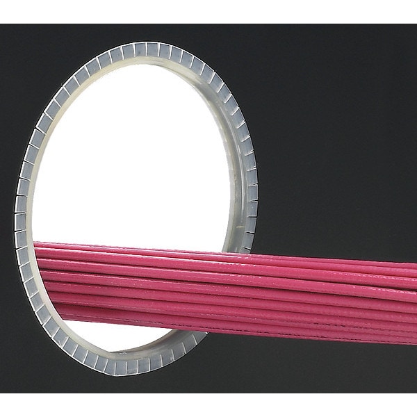 Panduit Grom Edg Slit, .13" x .16", Fr Nat, 1rl - GEE62FR-CY