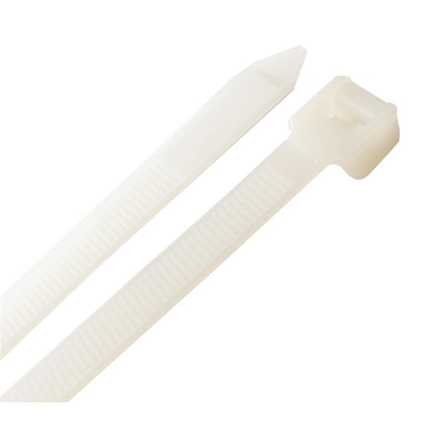 Acoustic Cable Tie, 36 in L, 11.02 in Max Bundle Dia., White, Polypropylene, 175 lb Strength, 10 PK - AC2740963