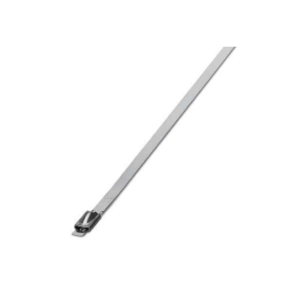 Phoenix Contact Cable Tie, 1067 mm L, Silver, 316 Stainless Steel, 890 N Strength - 3240818