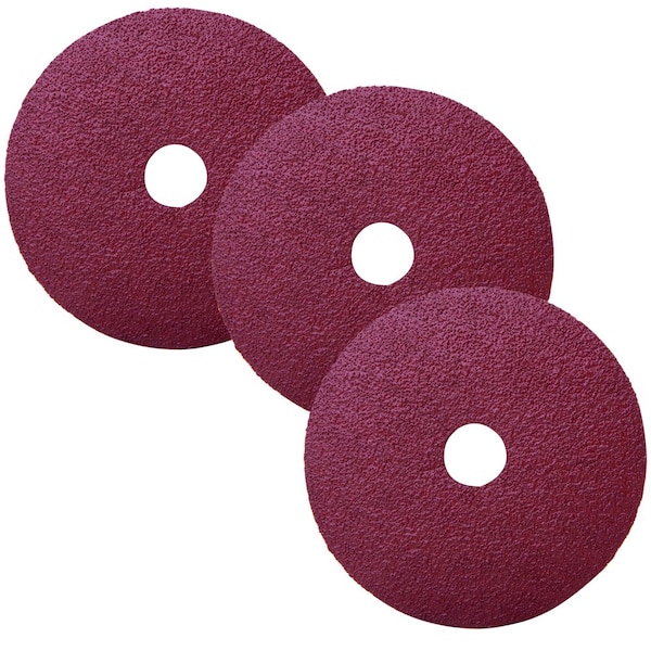 5" Discos de Fibra de Resina A/O de 16 Granos - Paquete de 25 - 50160