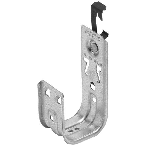 Eaton B-Line J-Hook, 1/4In Rod, 2In Max Cap - BCH32-W2