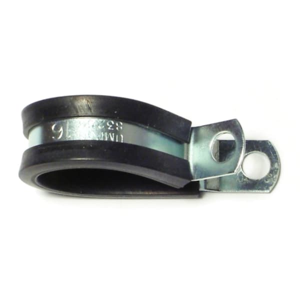 Midwest Fastener Cable Clip, Steel, 1/2 in L, 8 PK - 72546