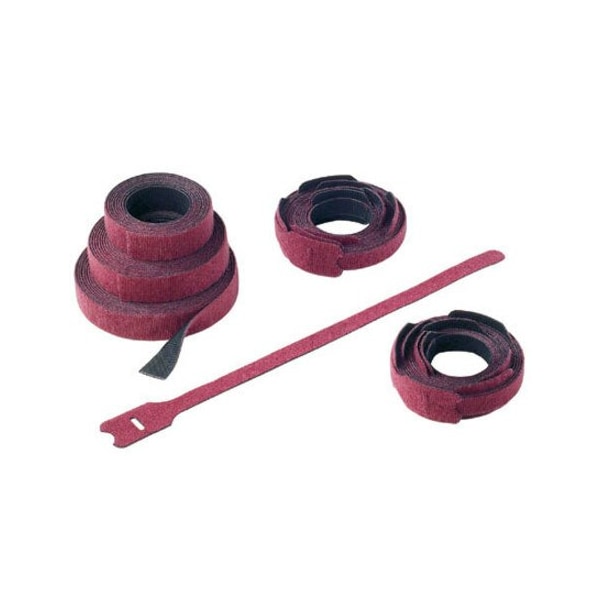 Panduit Cable Tie, 12 in L, 3.10 in Max Bundle Dia., Red, Nylon, 40 lb Strength, 10 PK - HLTP3I-X12