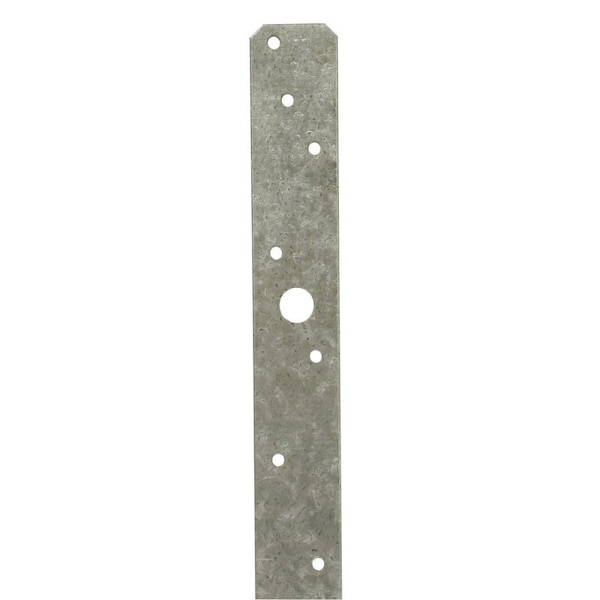 Simpson Strong-Tie MSTA Medium Strap Tie, 24 in L, 1-1/4 in W, Steel, ZMAX, Fastening Method: Nail - MSTA24Z
