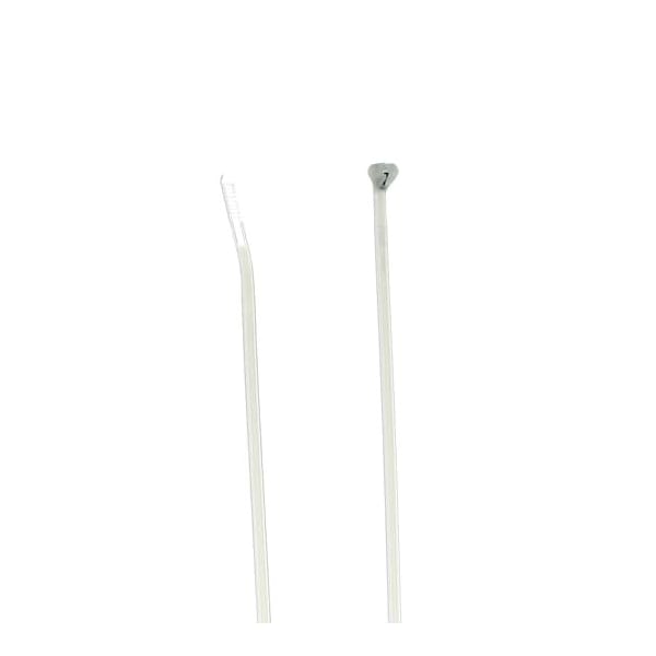 Ty-Rap Cable Tie, 14-1/2 in L, 4 in Max Bundle Dia., Natural, Nylon 6/6, 30 lb Strength, 100 PK - TY5244M