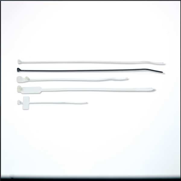 Ty-Rap Cable Tie, 11-1/2 in L, 3 in Max Bundle Dia., Natural, Nylon 6/6, 50 lb Strength, 100 PK - TY5253M