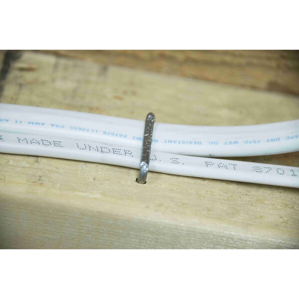 Gardner Bender Staple, 118 in W Crown, 112 in L Leg, Steel - GSE-410
