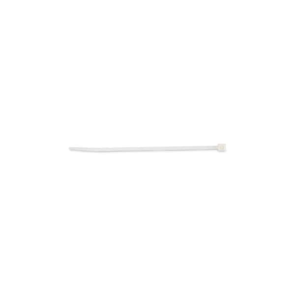 Tatco Products Cable Tie, 4 in L, Natural, Nylon, 18 lb Strength, 1000 PK - 22100