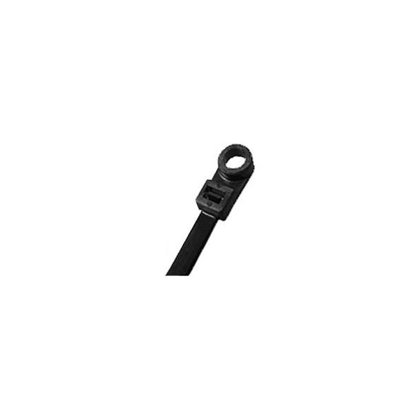 Del City Div Of Actuant Cable Tie, 11 in L, Black, Nylon 6/6 - 9655
