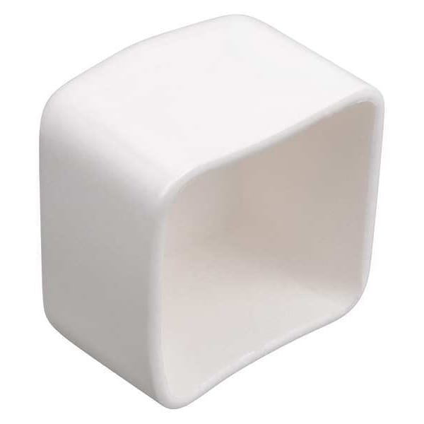 Zoro Select Superstrut Channel Safety End Cap, White, PK25, Width: 1 5/8 in - V800NEOCPW