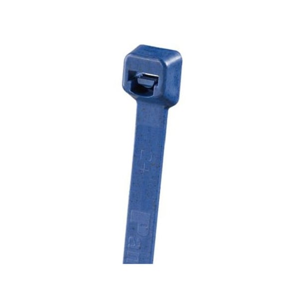 Panduit Cable Tie, 11-1/2 in L, 3 in Max Bundle Dia., Blue, Polypropylene, 30 lb Strength, 100 PK - PLT3S-C186
