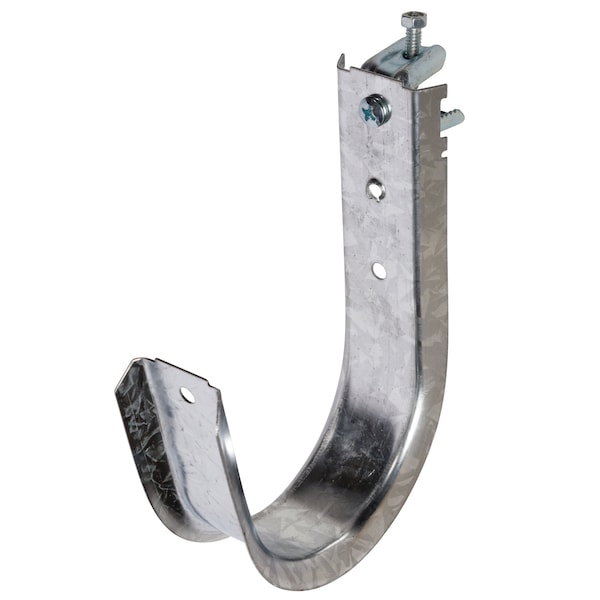 Winnie Industries 4in. J Hook with Pressed Beam Clamp, 25PK - WJH64PBC