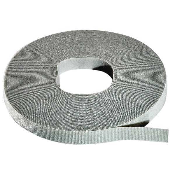 Rip-Tie Cable Tie Roll, 75 ft L, Gray, Nylon, Polyethylene, 50 lb Strength - W-75-PRL-GY