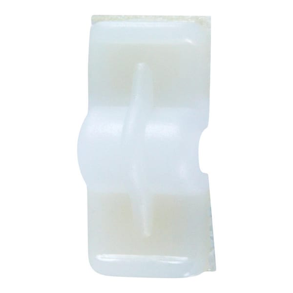 Jandorf Cable Clamp, Nylon, 1/8 in Bundle Dia., Natural, 0.76 in L - 61410