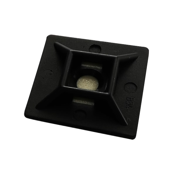 Steel Grip Steel Grip 1 in. L Black Cable Tie Base Mount 5 pk - MP-30-1-UV5