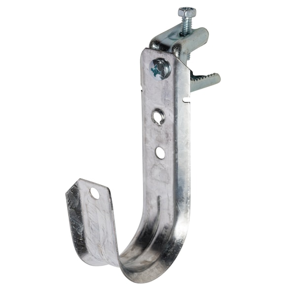 Winnie Industries 2in. J Hook with Pressed Beam Clamp, 100PK - WJH32PBC