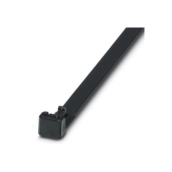 Phoenix Contact Cable Tie, 200 mm L, Black, PA 6.6, 220N Strength - 3240713