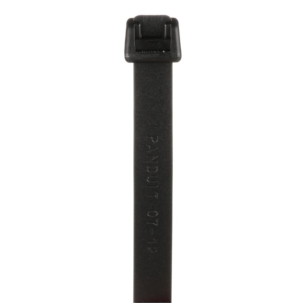 Panduit Cable Tie, 96 in L, 28 in Max Bundle Dia., Black, Acetal, 250 lb Strength, 100 PK - DT28EH-C0