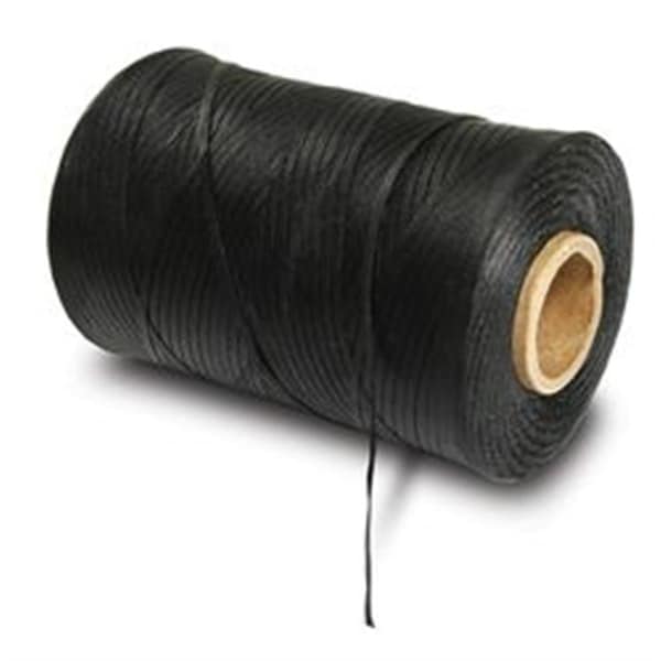 Fivegears Waxed Lacing Cord, 500 Yard Spool, Black - FI67397