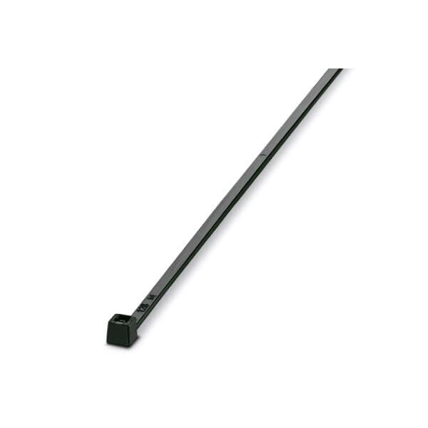 Phoenix Contact Cable Tie, 200 mm L, Black, PA 6.6, 80 N Strength - 3240741