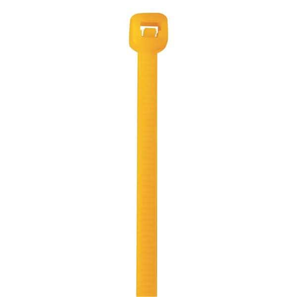 Box Partners Cable Tie, 18 in L, Fluorescent Orange, 50 lb Strength - CT185H