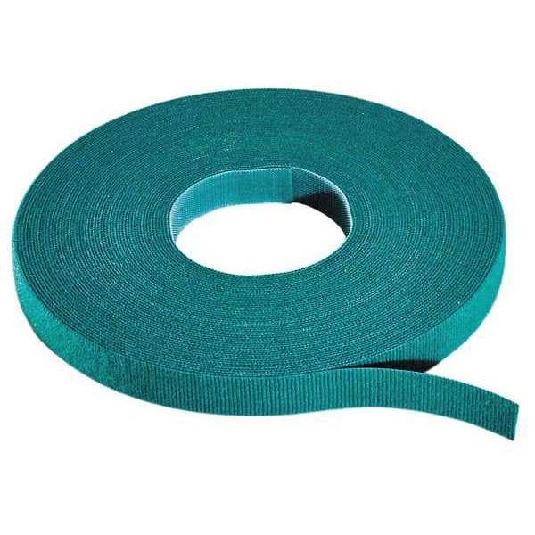 Rip-Tie Cable Tie Roll, 75 ft L, Green, Nylon, Polyethylene, 50 lb Strength - W-75-MRL-GN