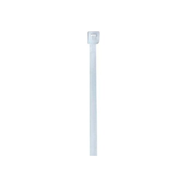Box Packaging Cable Tie, 6 in L, Natural, Nylon, 18 lb Strength - CT618
