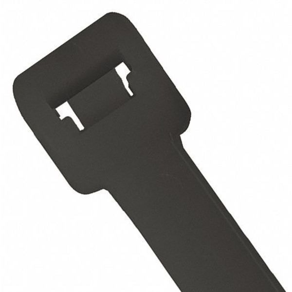Partners Brand Cable Tie, 14 in L, Black, Nylon, 120 lb Strength, 100 PK - CTUV14120