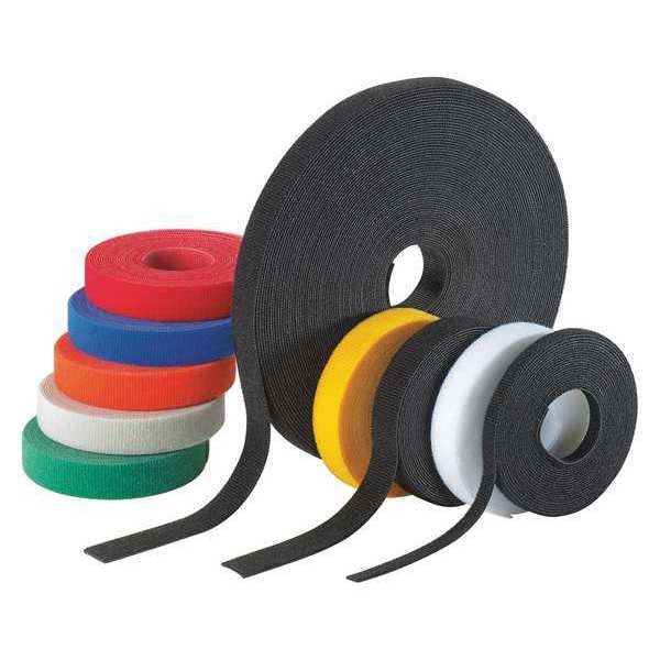 Panduit Cable Tie, 15 ft L, 1/4 in Max Bundle Dia., Black, Nylon, 18 lb Strength - HLM-15R0