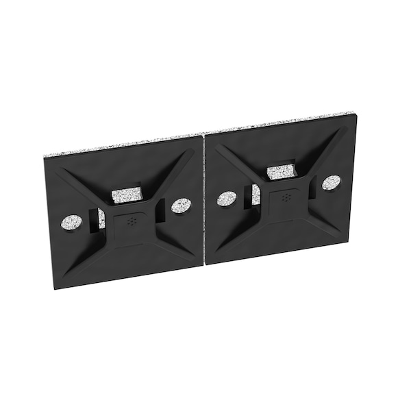 Panduit Cable Tie Mount, Vhb Adh., 1.12" X 1.12" (100 Pack), 100PK - ABM112-AV-C0