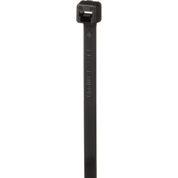 Panduit Cable Tie, 11-1/2 in L, 3 in Max Bundle Dia., Black, Nylon 6/6, 40 lb Strength, 1000 PK - PLT3I-M0