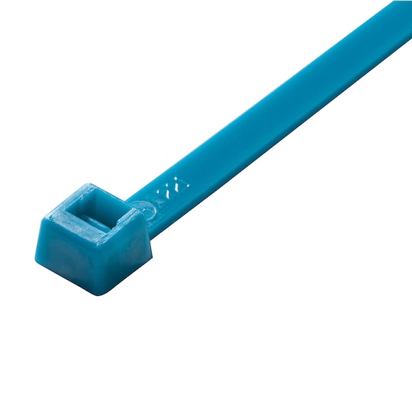 Advance Cable Ties Cable Tie, 7 in L, 1-7/8 in Max Bundle Dia., Fluroscent Blue, Nylon, 50 lb Strength, 100 PK - AL-07-50-15-C