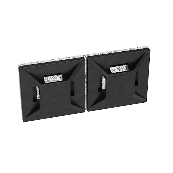 Panduit Cable Tie Mount, Vhb Adh., .75" X .75" (100 Pack), 100PK - ABMM-AV-C0
