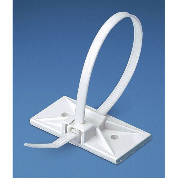 Panduit Cable Tie Mount, Adhesive Backed, PK100 - SMS-A-C