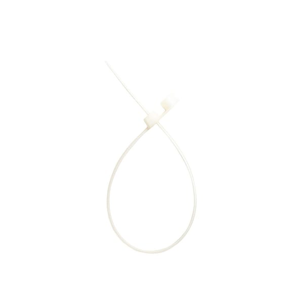 South Main Hardware Cable Tie, 8 in L, Natural, 50 lb Strength, 100 PK - 222008