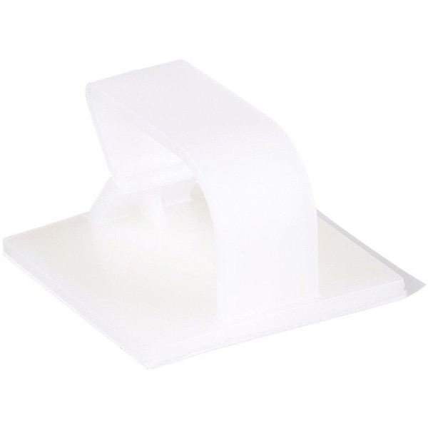 Panduit Cable Clip, Nylon 6/6, 0.62 in Bundle Dia., Natural, 1.46 in L, 200 PK - BEC62-A-T