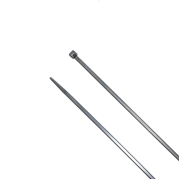 South Main Hardware Cable Tie, 14 in L, Black, Nylon, 40 lb Strength, 500 PK - 220158