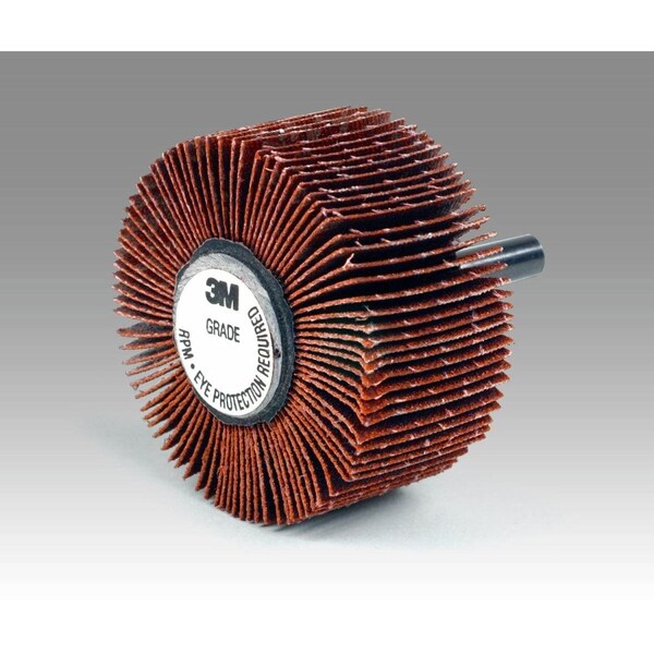 Rueda con solapa tipo 83 747D de 3M, 1inx1inx1/4 pulgadas grano P120 X-weight, paquete de 10 - 7100138312