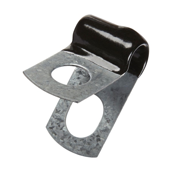 Jandorf Cable Clamp, Steel, 1/4 in Bundle Dia., Black - 61540