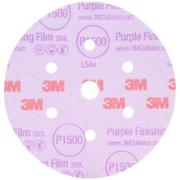 3M Hookit Película de Acabado Morada Dsc 30667 6, Paquete de 200 - 30667