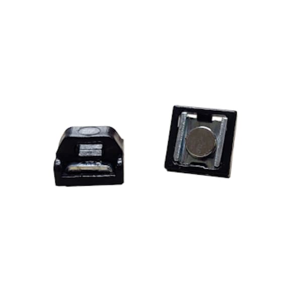 Winnie Industries 5 lb Magnetic Cable Tie Mount - Black, 100PK - WMAG5CTBK