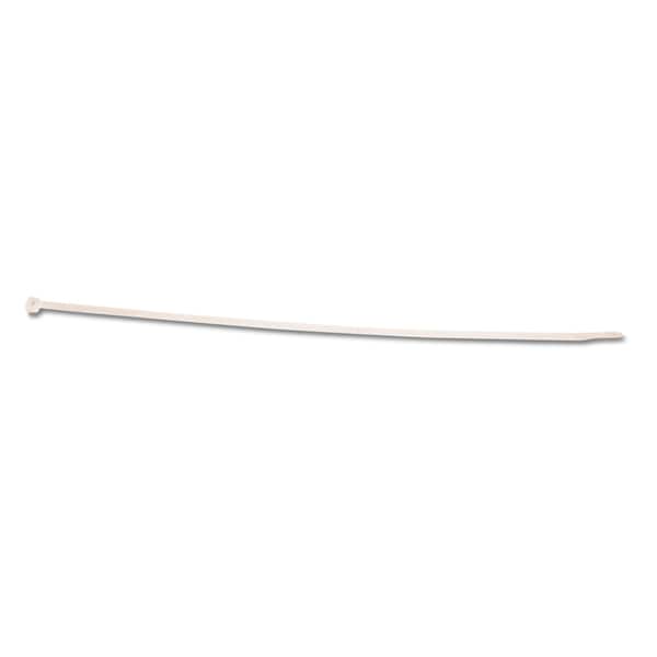 Tatco Cable Tie, 8 in L, Natural, Nylon, 50 lb Strength, 1000 PK - 22200