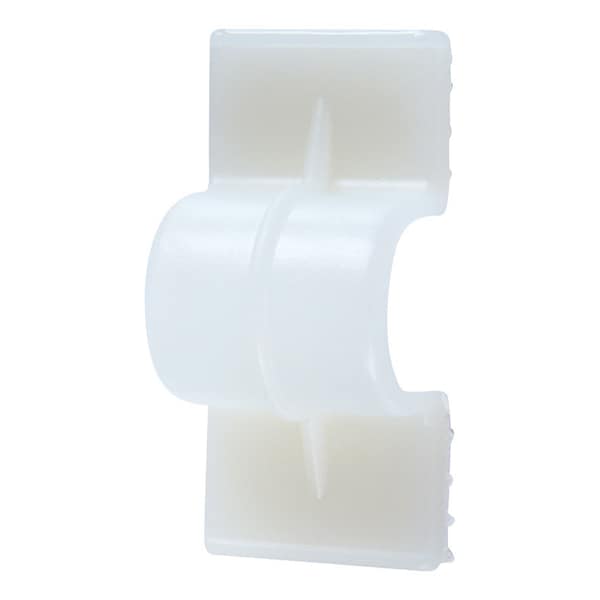 Jandorf Cable Clamp, Nylon, 1/2 in Bundle Dia., Natural, 1.60 in L - 61406