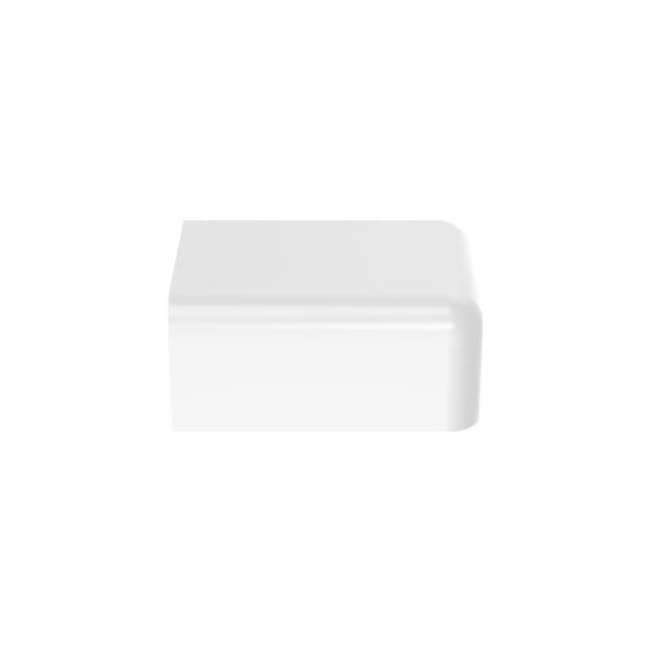 Panduit Cable Mgmt H 2U 3.5Hx19W, 4 Horiz And 4 Vert D Rings W/, 10-PK - ECF10WH-X