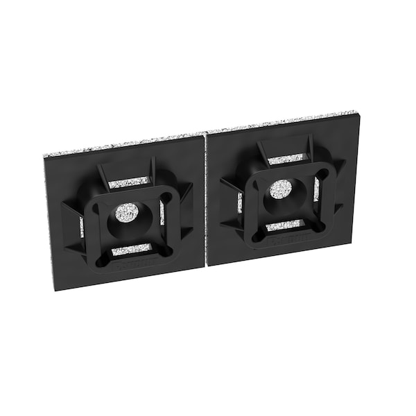 Panduit Cable Tie Mount, Vhb Adh., 1.0" X 1.0" (100 Pack), 100PK - ABM100-AV-C0