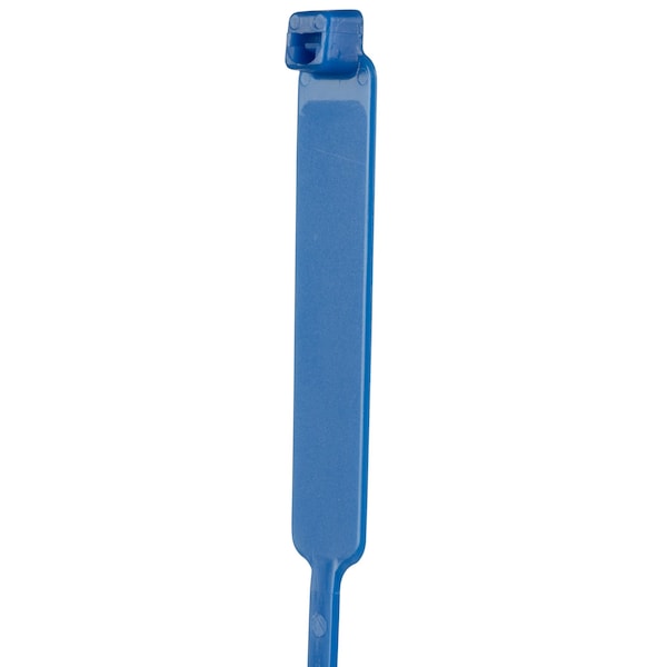 Panduit Cable Tie, 14-1/2 in L, 4 in Max Bundle Dia., Blue, Nylon 6/6, 50 lb Strength, 500 PK - PLM4S-D6