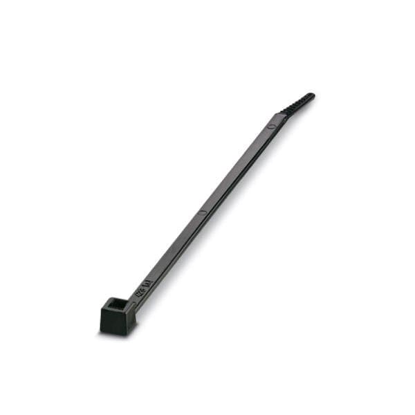 Phoenix Contact Cable Tie, 98 mm L, Black, PA 6.6, 80 N Strength - 3240733